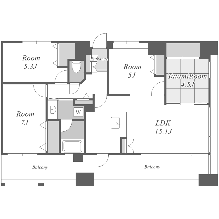 間取り図A