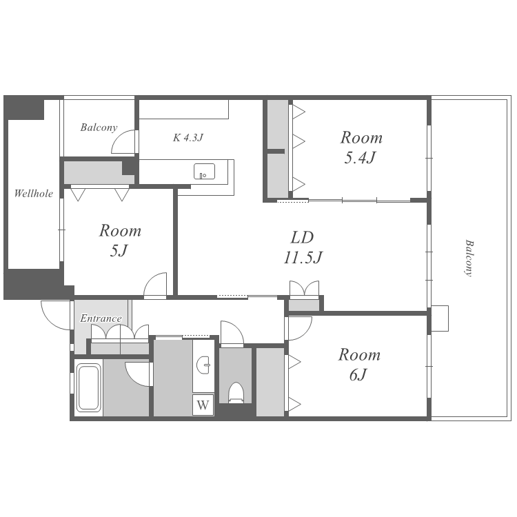 間取り図A