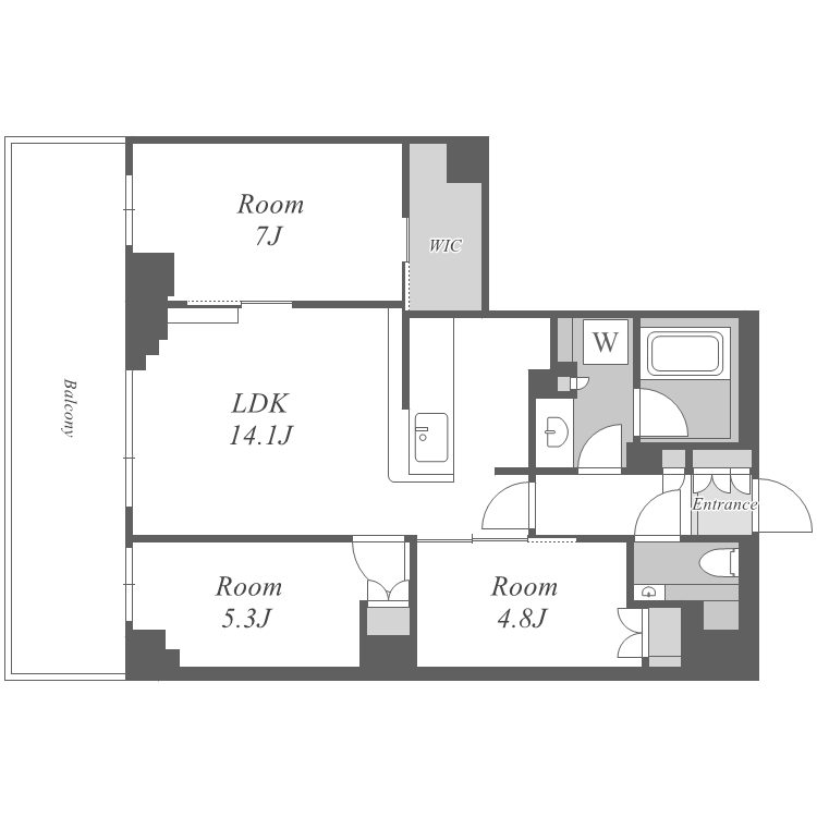 間取り図A