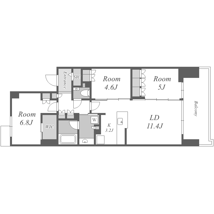 間取り図A