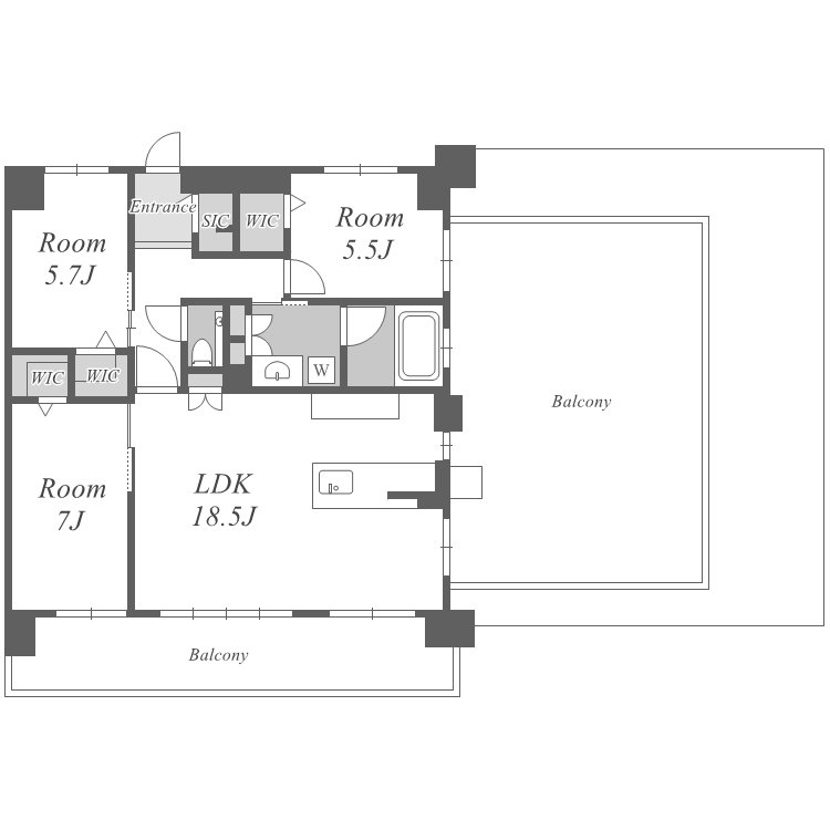 間取り図A