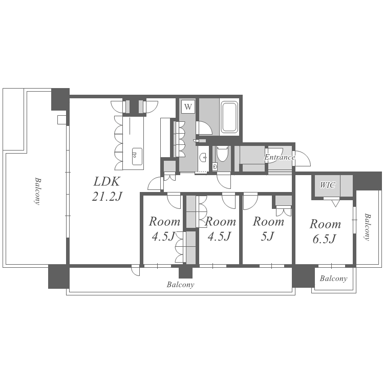 間取り図A