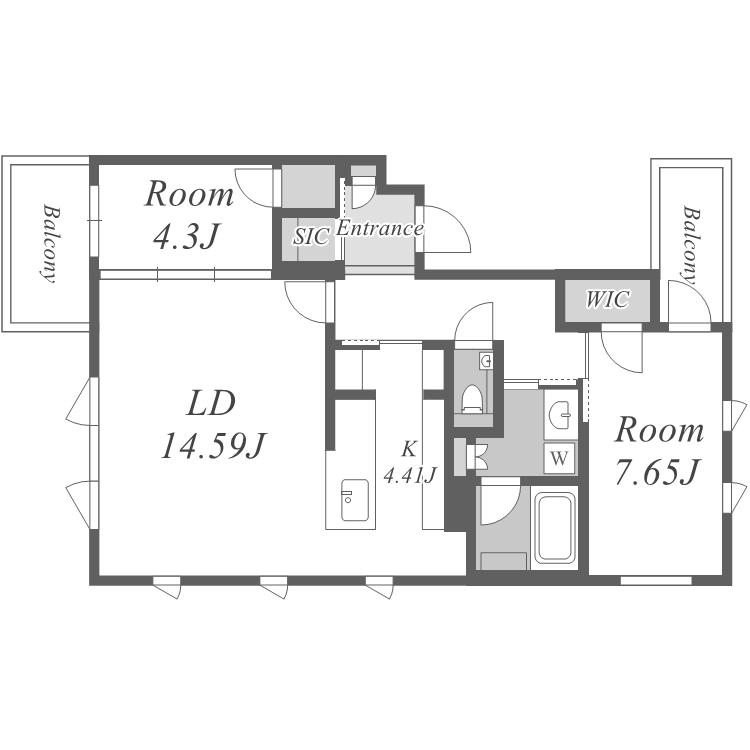 間取り図A