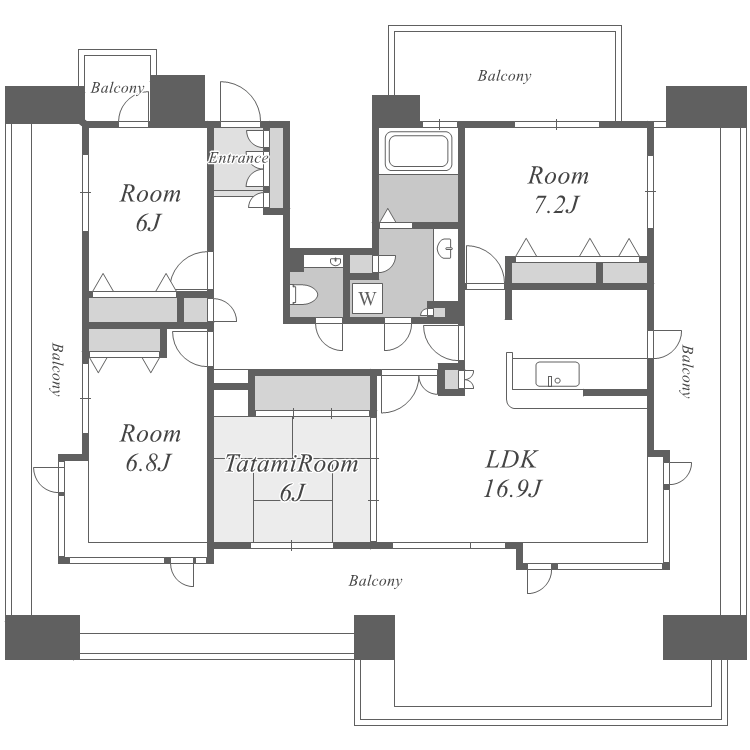 間取り図A