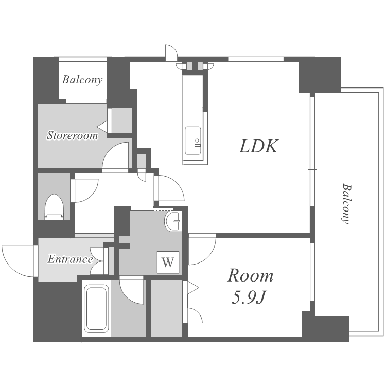 間取り図A